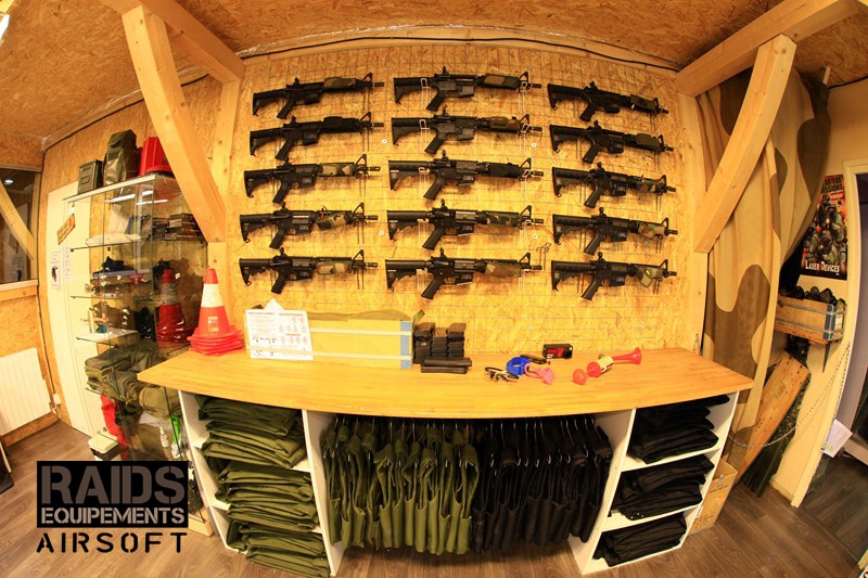 Boutique airsoft Dijon Raids Equipements